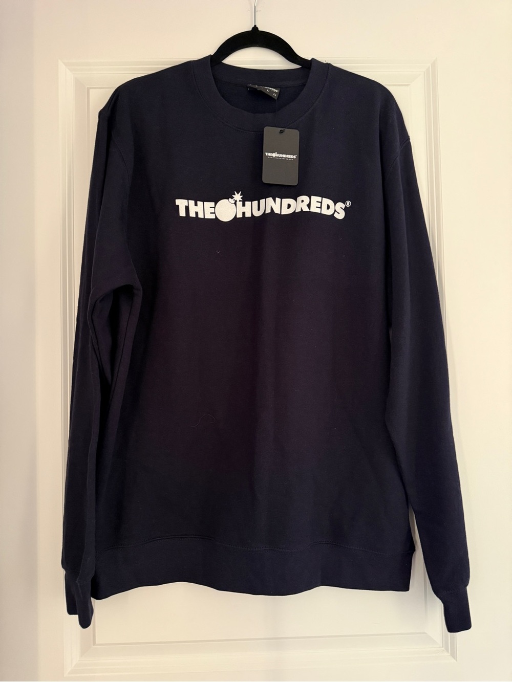 The Hundreds Navy Crewneck Sweatshirt